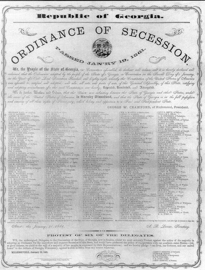 Secession Ordinance