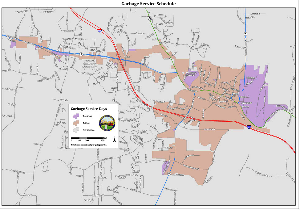 Garbage Service Schedule